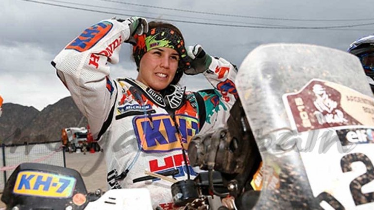 Laia Sanz asombra en el Rally Dakar