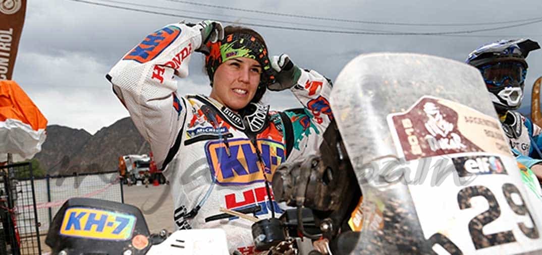 Laia Sanz asombra en el Rally Dakar