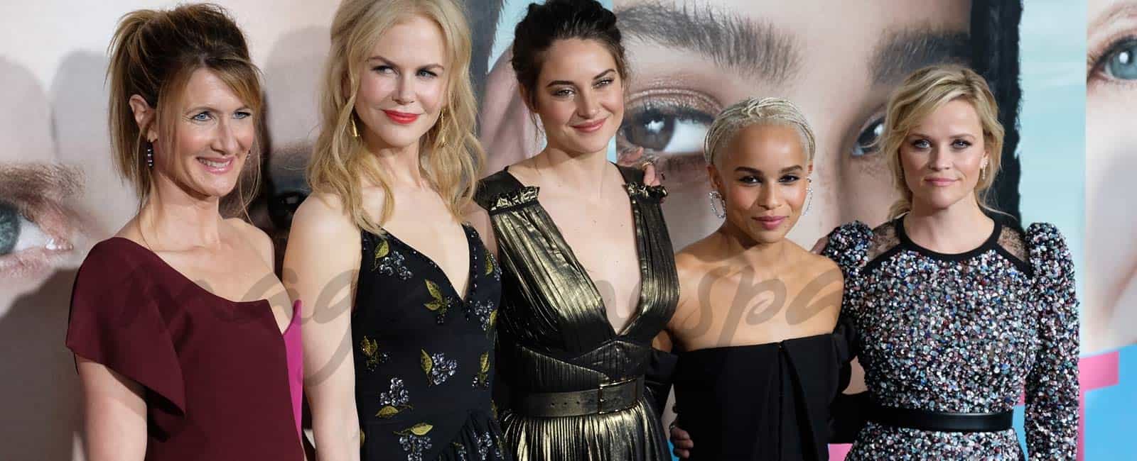 Nicole Kidman, Reese Witherspoon y Shailene Woodley estrenan la serie ‘Big Little Lies’