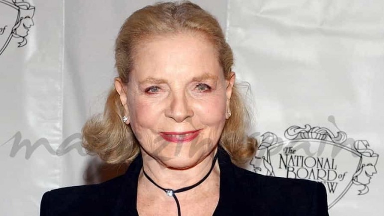 Fallece a los 89 años, Lauren Bacall