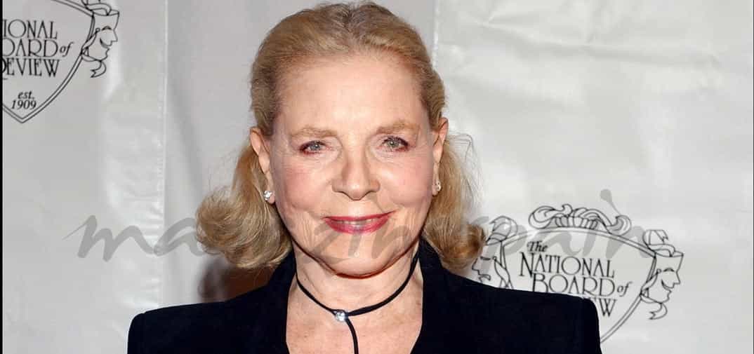 Fallece a los 89 años, Lauren Bacall