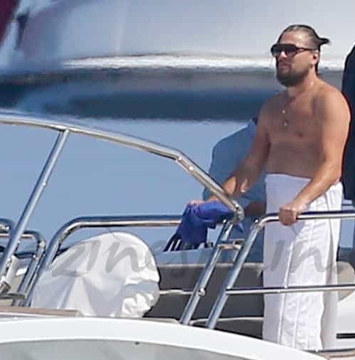 Con unos kilos de más, vacaciones de Leonardo DiCaprio