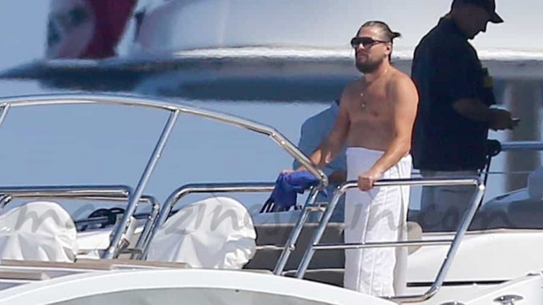 Con unos kilos de más, vacaciones de Leonardo DiCaprio