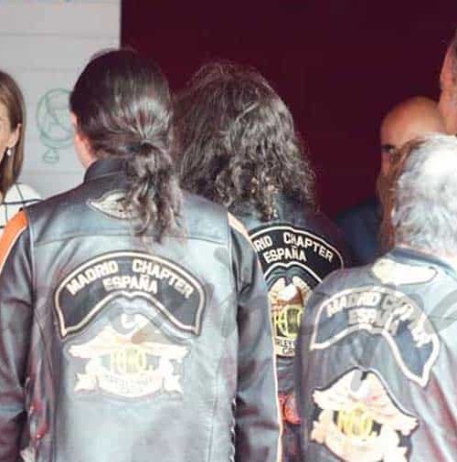 Los rockeros con doña Letizia en la «Fiesta de la Banderita»