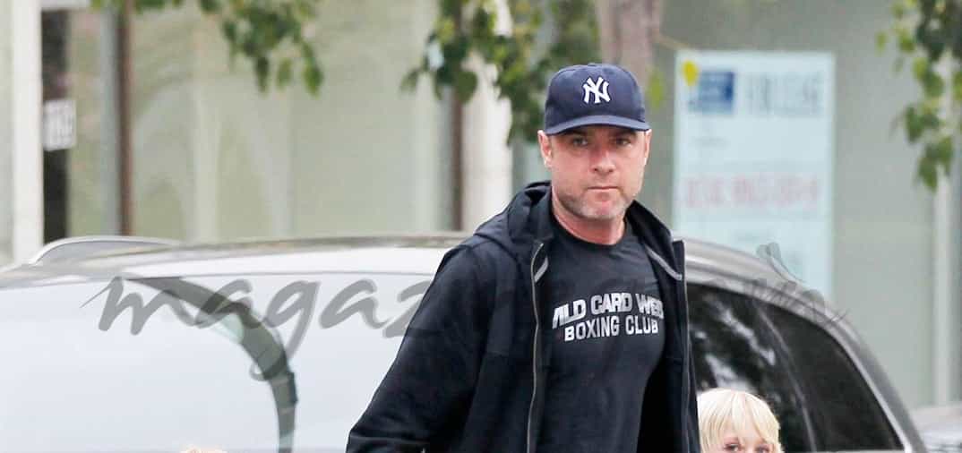 Liev Schreiber todo un padrazo