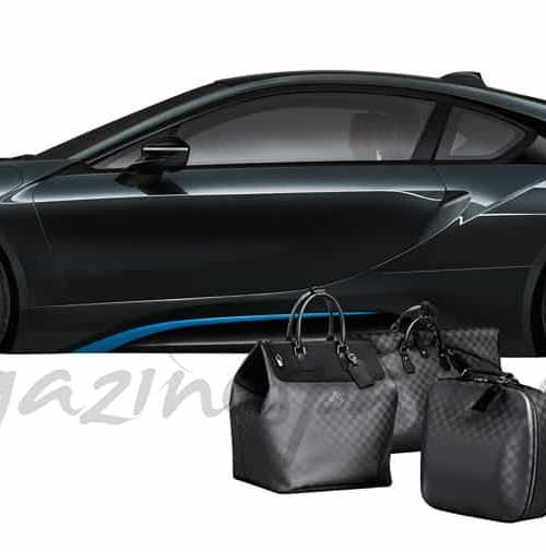 Louis Vuitton y BMW i8 pareja perfecta