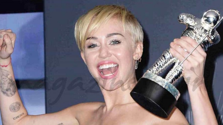Miley Cyrus, la gran triunfadora de los premios MTV