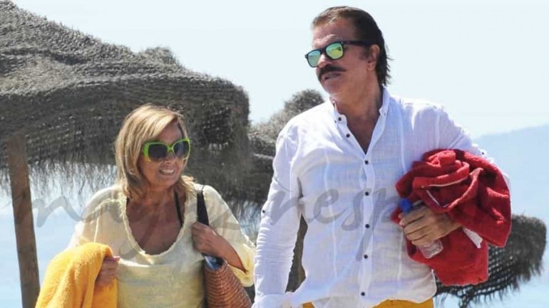 Maria Teresa Campos y «Bigote» Arrocet, la relación del verano