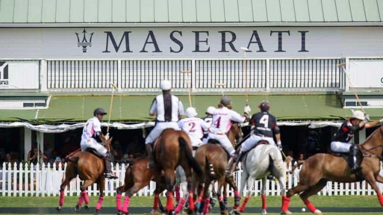Maserati celebra su 100 aniversario en los campos de Polo