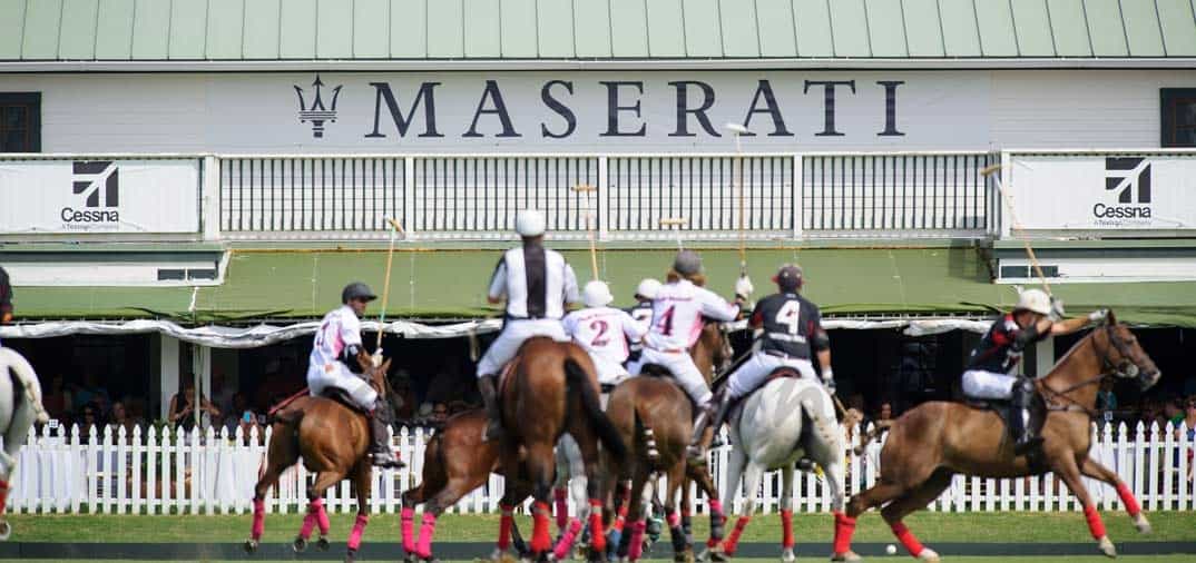 Maserati celebra su 100 aniversario en los campos de Polo