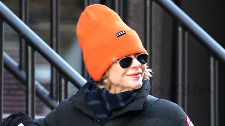 Meg Ryan “de incógnito”, en New York