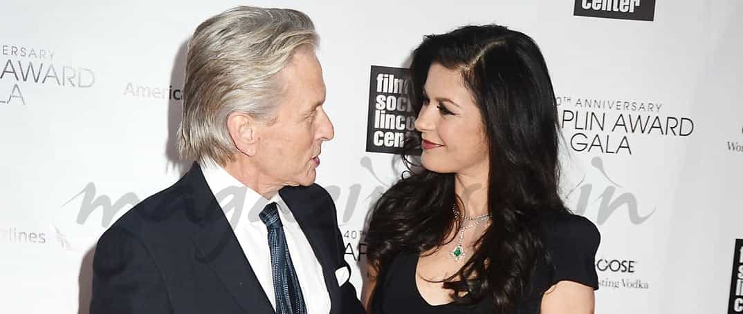 Michael Douglas y Catherine Zeta-Jones, cumplen hoy 70 y 45 años