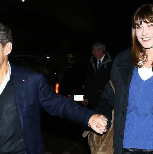La felicidad de Carla Bruni y Nicolas Sarkozy, en San Valentín