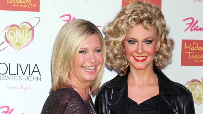 Olivia Newton-John de cera