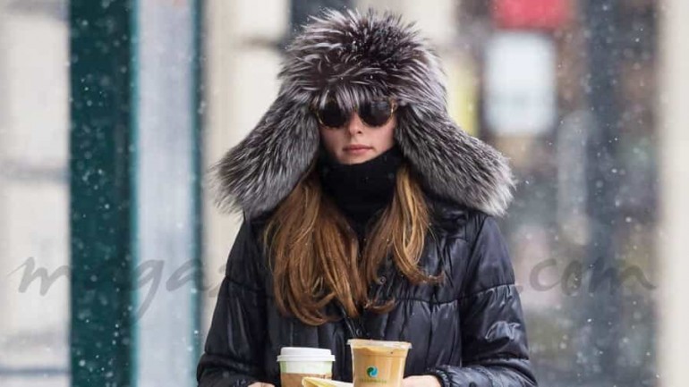 Olivia Palermo todo un estilo, para ir a comprar el desayuno