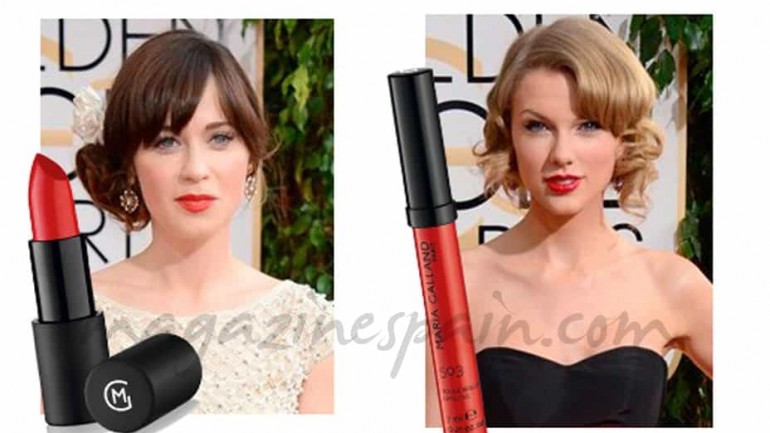 Los labios, los protagonistas de los Globos de Oro…