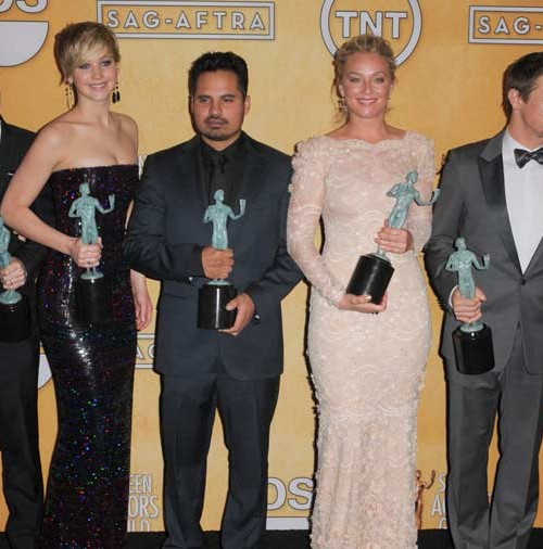 La alfombra roja de los premios del «Sindicato de Actores»