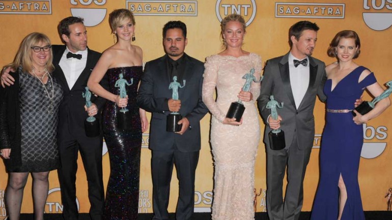 La alfombra roja de los premios del «Sindicato de Actores»