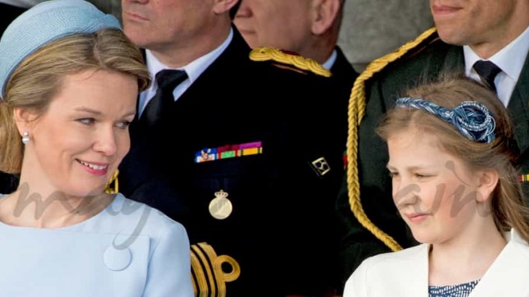 Elisabeth de Bélgica primer acto oficial