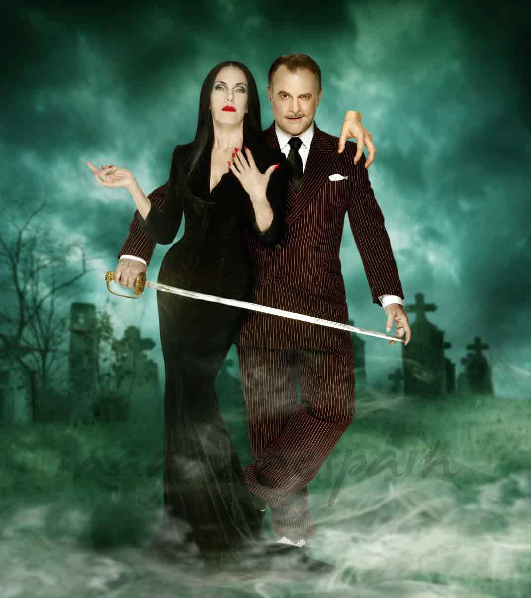 Morticia y Gómez - La Familia Addams