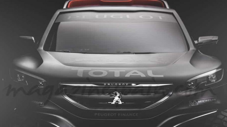 El Peugeot «Dakar» de Carlos Sainz