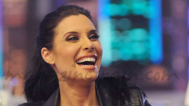 Pilar Rubio presume de embarazo en «El Hormiguero»