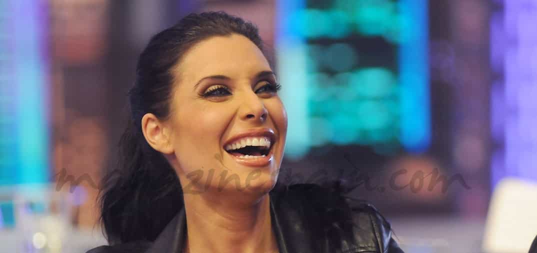 Pilar Rubio presume de embarazo en «El Hormiguero»