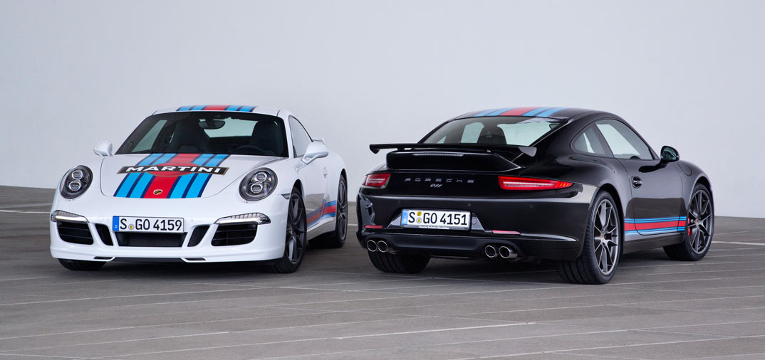 Edición limitada: Porsche 911 S “Martini Racing Edition”