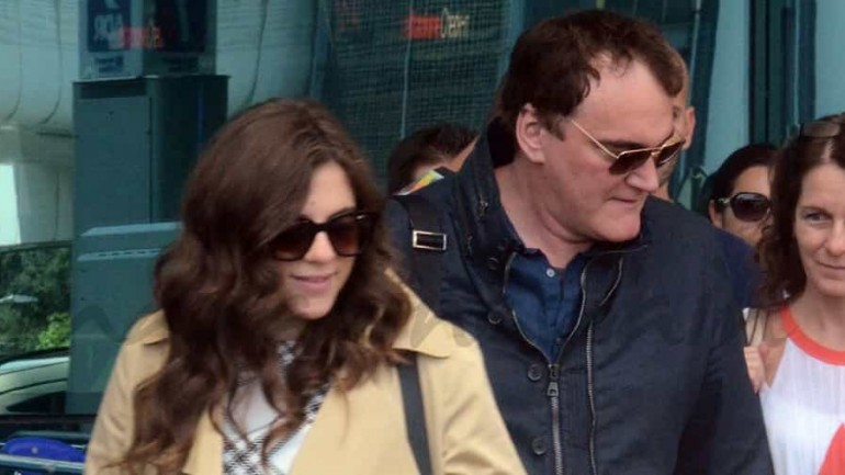 Quentin Tarantino y su nueva novia