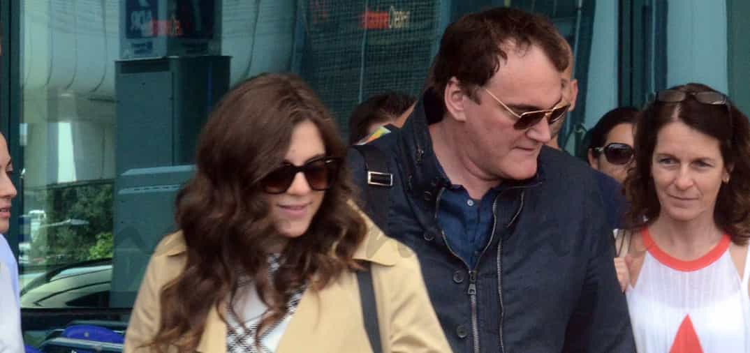 Quentin Tarantino y su nueva novia