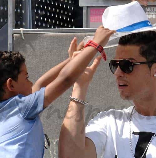 Cristiano Ronaldo y Cristiano Ronaldo Jr. fans de Rafa Nadal