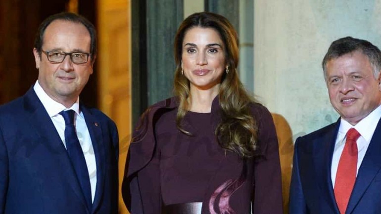 Rania de Jordania conquista París