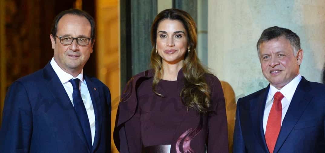 Rania de Jordania conquista París