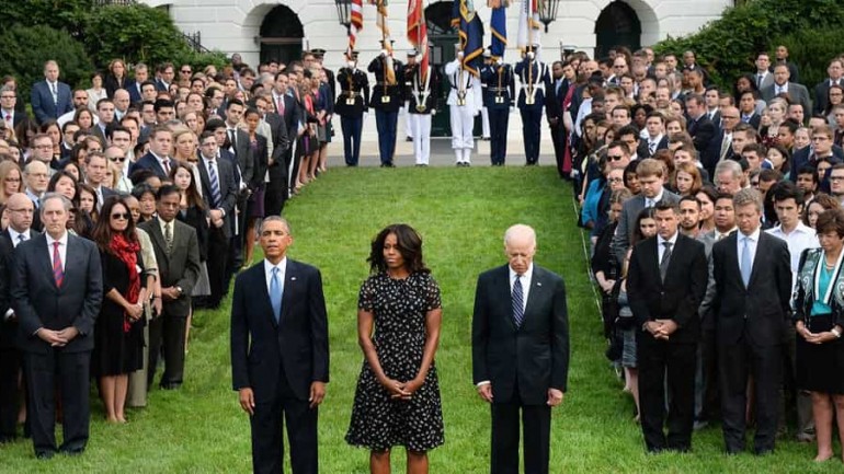 Homenaje a las víctimas del 11-S