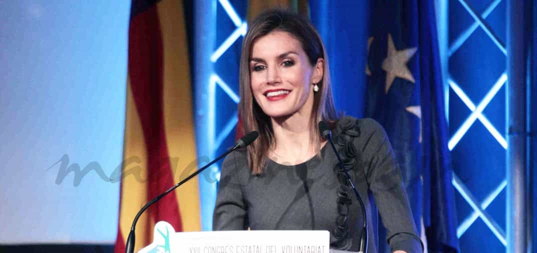 La reina Letizia, cada día con mayor soltura