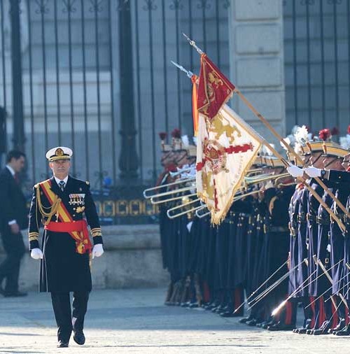 Primera Pascua Militar como Reyes de España