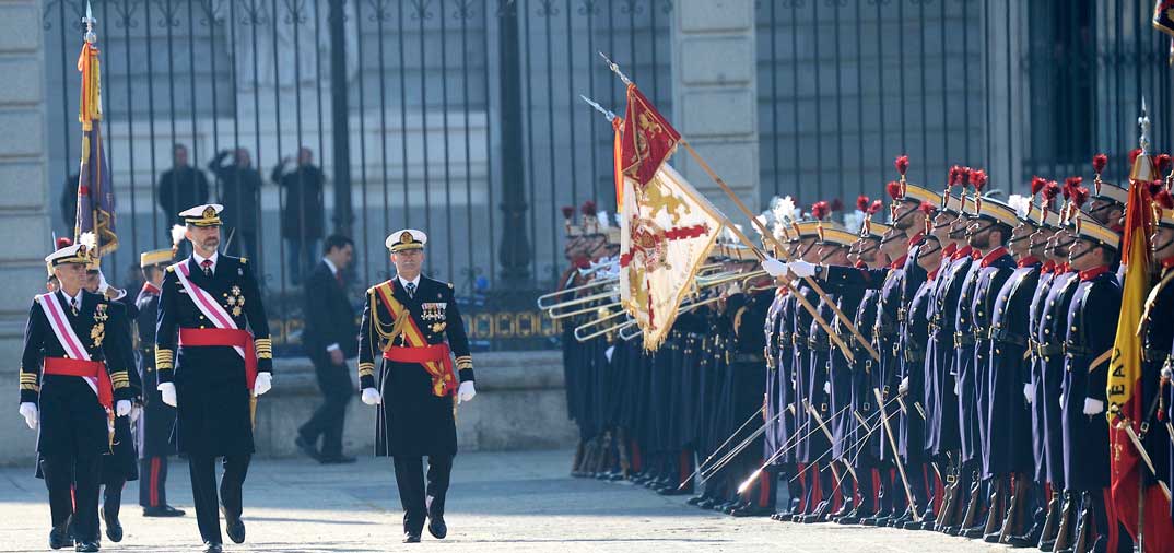 Primera Pascua Militar como Reyes de España