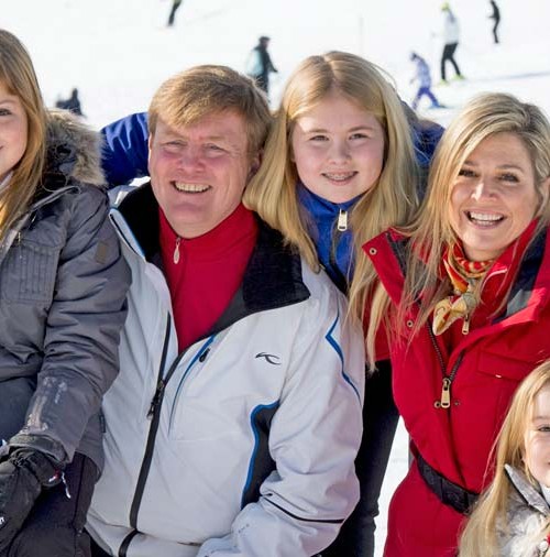 Familia Real Holandesa, vacaciones en la nieve de Austria