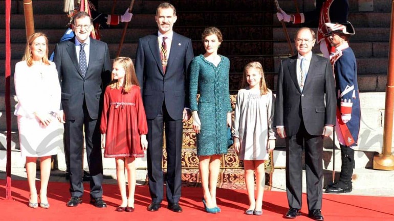 La princesa Leonor y infanta Sofía ‘debutan’ en una Apertura de Legislatura