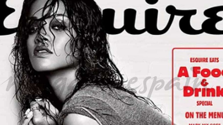 Rihanna en Top Less, para la revista «Esquire»