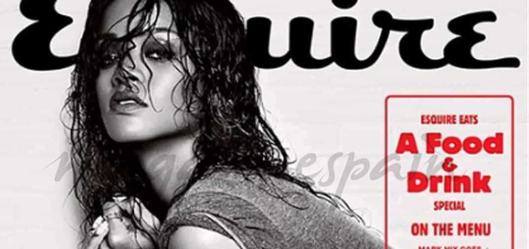 Rihanna en Top Less, para la revista «Esquire»