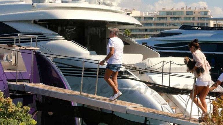 Roberto Cavalli y Lina Nilson, el amor no tiene edad…