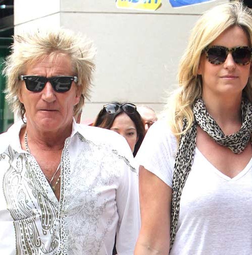 Rod Stewart y Penny Lancaster, una pareja con estilo