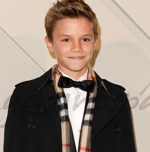 Romeo Beckham, modelo de anuncio