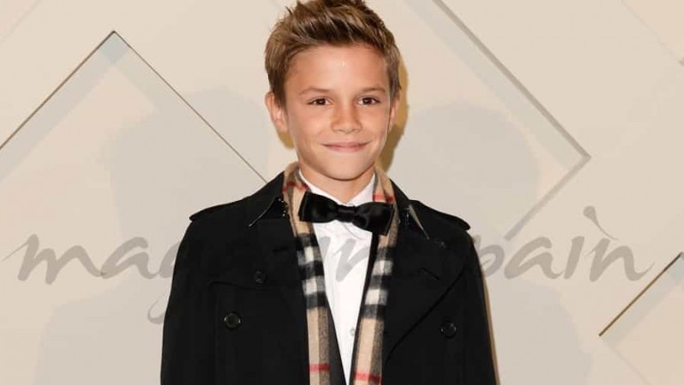 Romeo Beckham, modelo de anuncio