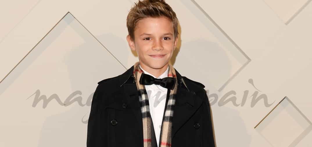 Romeo Beckham, modelo de anuncio