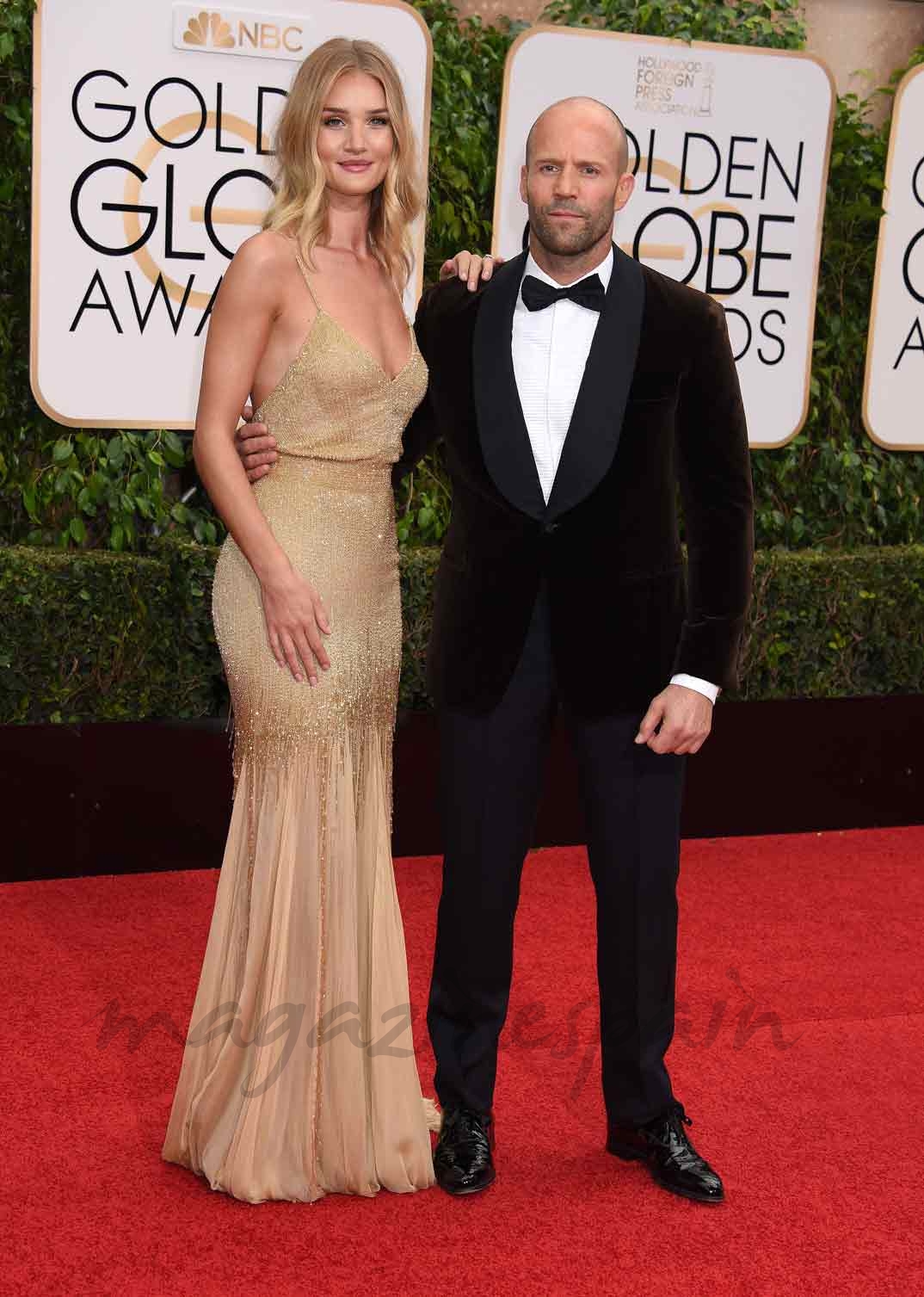 Rosie Huntington-Whiteley y Jason Statham