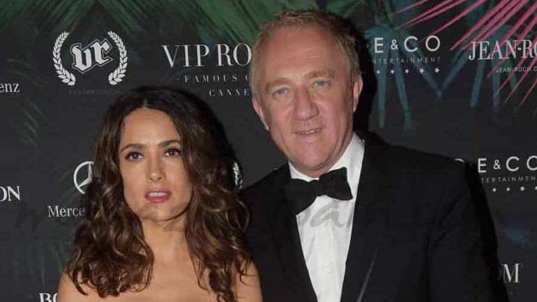 Salma Hayek, la reina de la fiesta