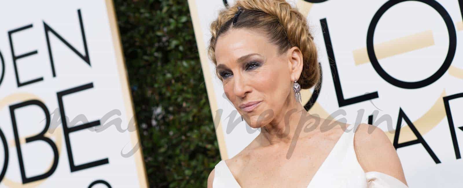 Copia el look de Sarah Jessica Parker: recogido con trenzas