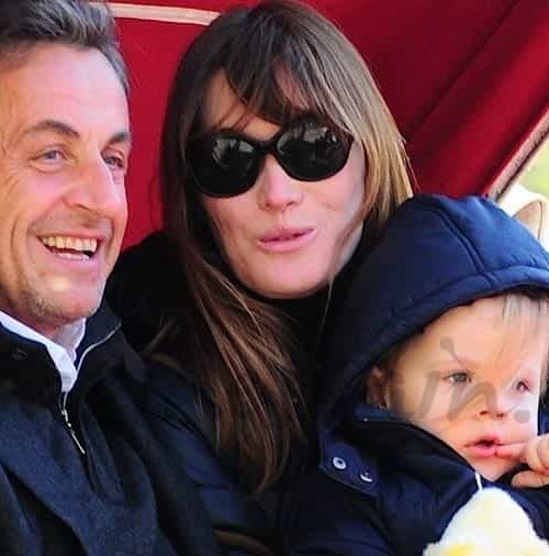 Sarkozy y Carla Bruni vacaciones con su hija en New York